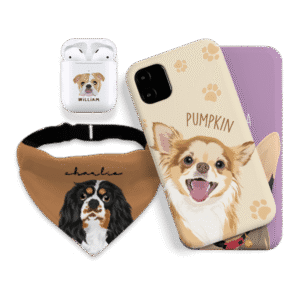 custom hand drawn portrait product