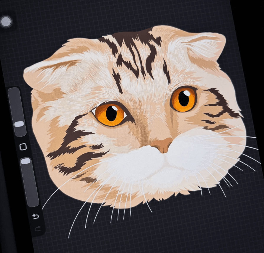 Custom Hand-Drawn Cat Stickers perfect gift for cat lovers